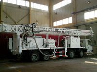 Foreuse de puits d'eau montée sur camion Hardrock 1500m, économique, à moteur diesel et à faible entretien