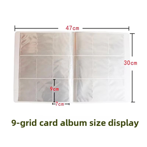 อัลบั้มสะสมนามบัตร กระเป๋าเก็บนามบัตร 9 ช่อง ความจุขนาดใหญ่ ลายการ์ตูนคอร์ก - Product Image 3