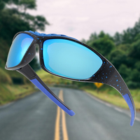 Nouveau design 5501 éponge Triple renforcé de haute qualité cyclisme coupe-vent lunettes de soleil de sport