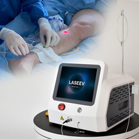 Top vente 980nm + 1470nm Diode Laser Endovenous Laser varices araignée Machine d'enlèvement vasculaire