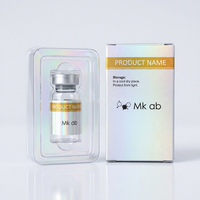 Emballage de flacon de 3 ml VS-310 avec plateau, étiquette personnalisée pour flacon injectable et boîte, étiquette de flacon de 3 ml et boîte holographique, boîte de 3 ml