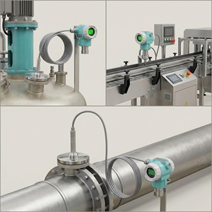 Trasmettitore di Pressione Differenziale ad Alta Precisione, Misuratore di Livello con Montaggio a Flangia per Serbatoi Chimici e Caldaie - Product Image 6