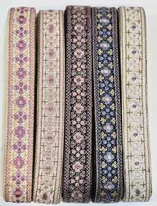 ลูกไม้ปักลายดอกไม้สำหรับชุดเจ้าสาวและชุดราตรี ผ้าตาข่ายสีดำ - Product Image 2