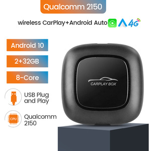 Qualcomm 6125 8Core Android 10 Không Dây Android Auto Car-Play Android <span class=keywords><strong>Box</strong></span> 4G Sim Cho Audi BMW Mazda Toyota Ai Hộp GPS - Product Image 4