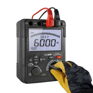 เครื่องทดสอบความต้านทานฉนวนไฟฟ้าแรงสูงแบบมืออาชีพ CEM DT-6605 - Product Image 2