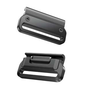 Adaptateur Quick Fit Lionorm 22 mm et 26 mm de largeur en acier inoxydable pour montre <span class=keywords><strong>Garmin</strong></span> <span class=keywords><strong>Fenix</strong></span> <span class=keywords><strong>7x</strong></span>/ <span class=keywords><strong>7x</strong></span> Pro 6X/6X Pro/5X/5X Plus/3/3 HR - Product Image 2