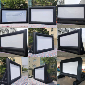 Pantalla de Cine Inflable Grande para Exteriores con Impresión UV, para Eventos Comerciales, Móvil, Portátil, Cortina de Proyección Publicitaria Inflable - Product Image 3