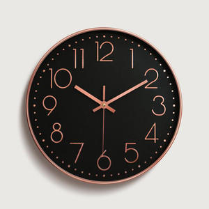 Reloj de Pared Redondo de Plástico de <span class=keywords><strong>30</strong></span> cm (12 Pulgadas), Silencioso, Decorativo para el Hogar, Nuevo Producto en Oferta - Product Image 4
