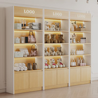 Vitrine de présentation de cosmétiques pour salon de beauté, nail art, soins de la peau, animalerie, cadeaux créatifs culturels, rangement multifonctionnel à plusieurs niveaux