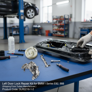ชุดซ่อมล็อกประตูด้านซ้ายสำหรับ E82 BMW 1 E88 (จัดส่งจากผู้ผลิตไก่งวง) รหัสสินค้า: DLR2218-1-2 - Product Image 3