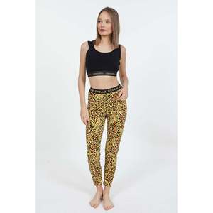 KADIN LYC SUPREM ATLET LASTIKLI KISA PACALI PIJAMA TAKIM - สีดำ - สีดำ - Product Image 1