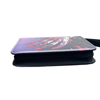 Nuevo personalizado PU cuero deportes 4 bolsillos PP plástico tarjeta mangas Trading Card Binder