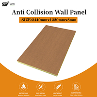 Panneaux de revêtement mural rigides SPC anti-collision résistants aux chocs 4mm 5mm, design graphique moderne pour salon domestique, étanches