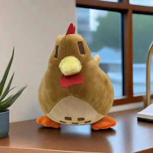 <span class=keywords><strong>Stardew</strong></span> <span class=keywords><strong>Valley</strong></span> pollo gallina juguete de peluche súper suave felpa transfronteriza regalo de Acción de Gracias PP algodón relleno edredón forro de malla - Product Image 3