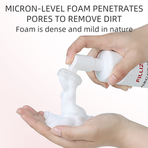 Espuma limpiadora de aminoácidos Oem, limpiador facial hidratante para eliminar maquillaje, novedad - Product Image 2
