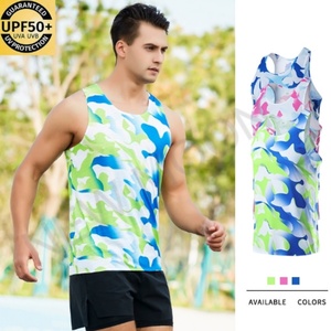 Chaleco Deportivo Transpirable de Secado Rápido para Maratón con Impresión por Sublimación Personalizada, Chaleco sin Costuras para Gimnasio y Correr al Aire Libre - Product Image 2