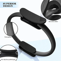 Ensemble d'accessoires de fitness et de Pilates personnalisés avec logo d'usine : poids de cheville, haltères en silicone personnalisés, tapis de yoga, anneau de yoga, anneau de Pilates