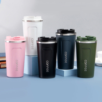 Grand gobelet rétro en acier inoxydable intelligent Affichage de la température Tasse à boire directe pour la salle de sport Activités de plein air pour le café au lait