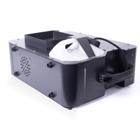 Machine à fumée verticale électrique PKnight 1500W en métal avec lumières LED RGB, télécommande DMX512, écran LCD pour DJ, scène, fête, club, mariage, fluide de fumée