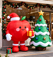 Personnages de Noël gonflables amusants, Père Noël gonflable, décoration pour les fêtes