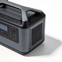 Station d'alimentation portable Muloyal 500W, générateur solaire LiFePO4, charge MPPT, USB-C PD 60W, onde sinusoïdale pure, hors réseau et sur réseau