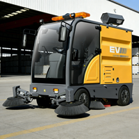 Balayeuse électrique avec canon à brouillard haute pression et doubles brosses pour routes communautaires, vente en gros OEM ODM