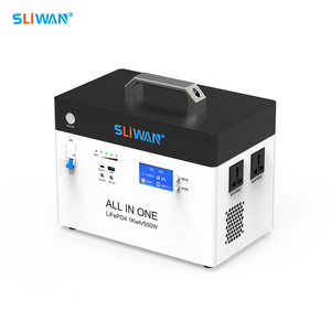 Générateur d'énergie <span class=keywords><strong>portable</strong></span> SLIWAN à onduleur pur sinusoïdal haute efficacité 1KW pour stockage d'énergie solaire et alimentation de secours - Product Image 1