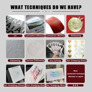 Disesuaikan dilipat Leaflet A4 A5 A6 Flyer Promosi printtable Pamphlet lipat tiga pengenalan brosur katalog Manual - Product Image 5