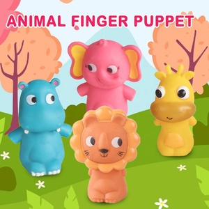 4 Piezas <span class=keywords><strong>de</strong></span> Marionetas <span class=keywords><strong>de</strong></span> <span class=keywords><strong>Dedo</strong></span>, Juguetes Nuevos, Mini Marionetas <span class=keywords><strong>de</strong></span> Animales <span class=keywords><strong>de</strong></span> Plástico Personalizadas <span class=keywords><strong>de</strong></span> Dibujos Animados para Niños, Juguete Educativo - Product Image 4