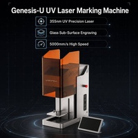 Machine de gravure laser 3D sur cristal 5W UV, graveur interne sous-couche pour verre et cristal, de bureau avec mise au point automatique