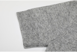 <span class=keywords><strong>2026</strong></span>年夏季女士时尚拼布套装短袖单排扣上衣中长裙女式针织两件套 - Product Image 4