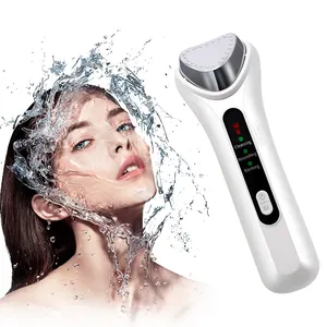 RF EMS LED Photon Rejuvenescimento Massagem Máquina Face Lift Pele Apertar Dispositivo de Rádio Freqüência Remoção Do Enrugamento Facial Massager