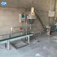 Mélangeur simple en acier inoxydable de 3 à 5 t/h Machine à mortier sec et machine à emballer