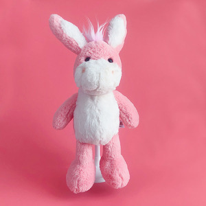 Peluche di Coniglio Pasquale Personalizzato, Grande e Morbido, Colorato Stile <span class=keywords><strong>Cartone</strong></span> Animato, Marrone Chiaro, Blu, Beige - Product Image 5