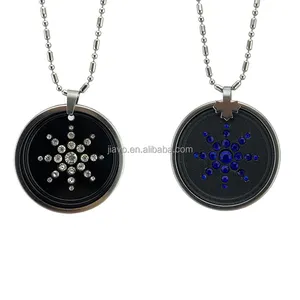 Various Patterns Pendant With Necklace Gift Box Support Custom Diamond Color