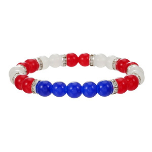 Pulsera de Cuentas de Vidrio Xiyin, Joyería de Cuerda Elástica Multicolor, Regalo Unisex, Pulseras de Moda - Product Image 5