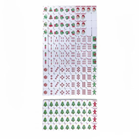 Nouvelle Collection 2026 : Jeu de Mahjong Américain 160 Tuiles en Acrylique Rouge Style Noël Moderne Personnalisable – Durable et Portable, un Œuvre d'Art Unique