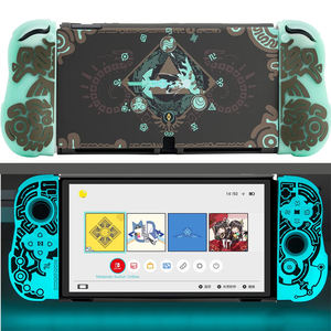 <span class=keywords><strong>Zelda</strong></span> Kingdom suave funda de silicona luminosa para <span class=keywords><strong>Nintendo</strong></span> para <span class=keywords><strong>Switch</strong></span> OLED nueva funda protectora <span class=keywords><strong>Joy</strong></span>-<span class=keywords><strong>Con</strong></span> accesorios de juego de consola - Product Image 4