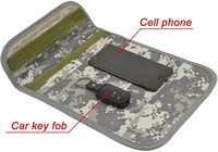 Tas dompet ponsel perlindungan sinyal Rfid, dompet kantong pelindung Anti Maling, tas ponsel Id leher gantung, tas Elektronik