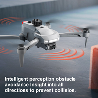 Drone RC V34 avec caméra HD, moteur brushless, retour GPS, télécommande, idéal pour débutants en photographie aérienne