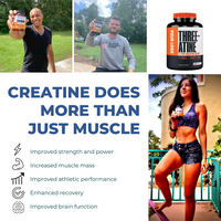 Créatine monohydrate pure à absorption optimale, comprimés à mâcher pour adultes, complément pré-entraînement, croissance musculaire, sport