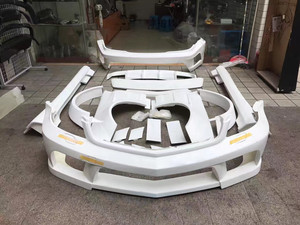 ชุดแต่งไวด์บอดี้สำหรับ Mercedes SL R230 ชุดแต่งกันชนหน้าและหลังสไตล์ Misha รุ่นอัพเกรดสำหรับ SL R230 - Product Image 5