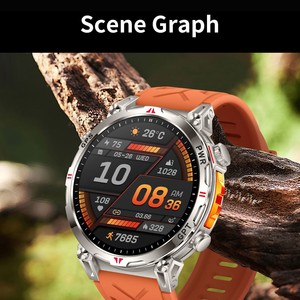 Reloj Inteligente KC93 con IA ChatGPT para Hombre, AMOLED 480x480, Llamadas por BT, GPS Beidou, Frecuencia Cardíaca, 650mAh, IP68, Resistente, OEM - Product Image 3