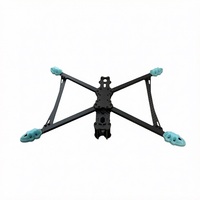 Vente en gros usine : Kit de châssis complet de drone FPV quadricoptère de course en fibre de carbone 3K de type X de 9 pouces, avec amortisseurs, pour approvisionnement en vrac