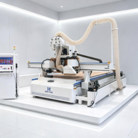 Centre d'usinage CNC haute vitesse pour le bois, 3 axes 3015, pour la sculpture de moules en mousse 3D et de motifs de yachts