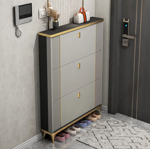 Mueble <span class=keywords><strong>Zapatero</strong></span> para <span class=keywords><strong>Entrada</strong></span> <span class=keywords><strong>de</strong></span> Casa, Armario para Porche Exterior, Gran Capacidad <span class=keywords><strong>de</strong></span> Almacenamiento, <span class=keywords><strong>Zapatero</strong></span> <span class=keywords><strong>de</strong></span> Pared Moderno y Sencillo - Product Image 4