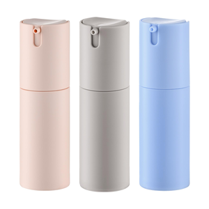 Livraison rapide, flacon cosmétique sous vide 15ml 30ml 50ml, flacon pompe sans air pour emballage de sérum anti-âge de luxe - Product Image 1
