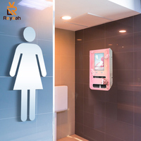 Mini máquina expendedora de higiene femenina para baño de hotel, dispensador de servilletas sanitarias, máquina expendedora