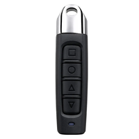 Control Remoto Universal de Clonación de 433 MHz, 4 Botones, Alarma de Seguridad, Controles para Garaje y Persianas, Hecho de Plástico, Código Fijo