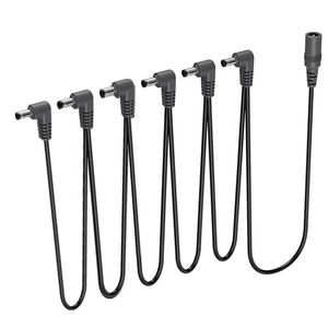 6 voies pour pédale d'effet guitare Daisy Chain Splitter Cord Cable/Convient ZOOM Roland Behringer Boss Digitech Jim Dunlop <span class=keywords><strong>Ditto</strong></span> - Product Image 1